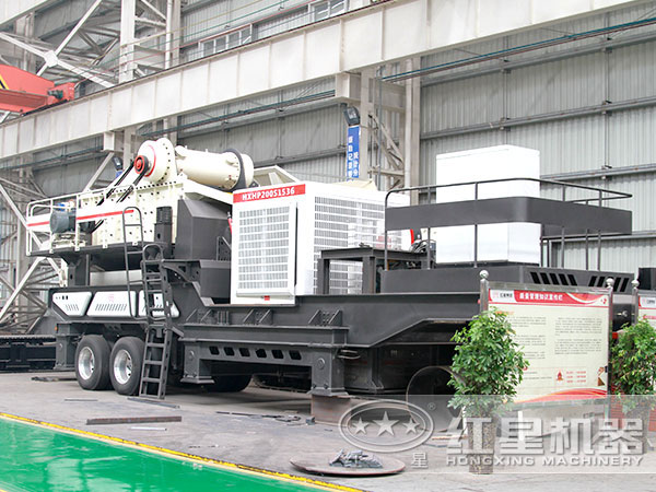 油電兩用的輪胎式圓錐破移動破碎設(shè)備 油電兩用的輪胎式圓錐破移動破碎設(shè)備