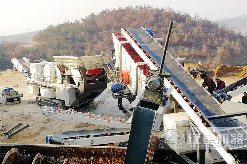 反擊破履帶移動破碎機 反擊破履帶移動破碎機