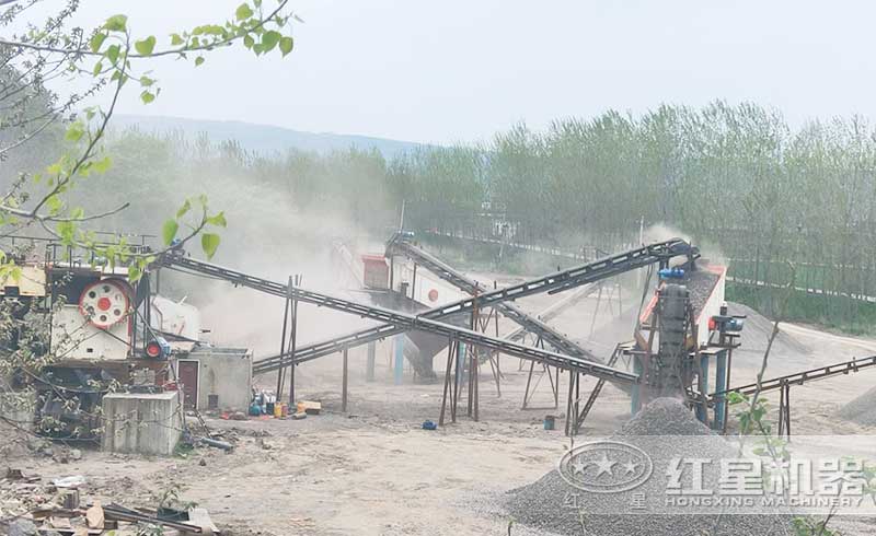 砂石生產線現場 砂石生產線現場
