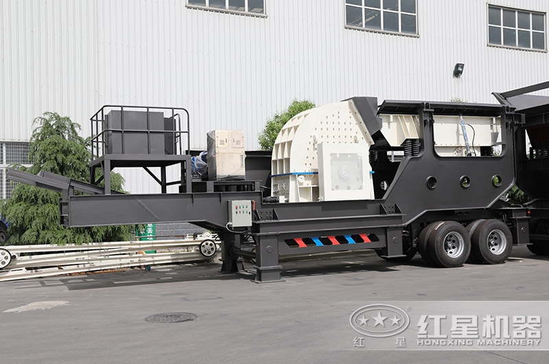 可移動式錘破制砂機 可移動式錘破制砂機
